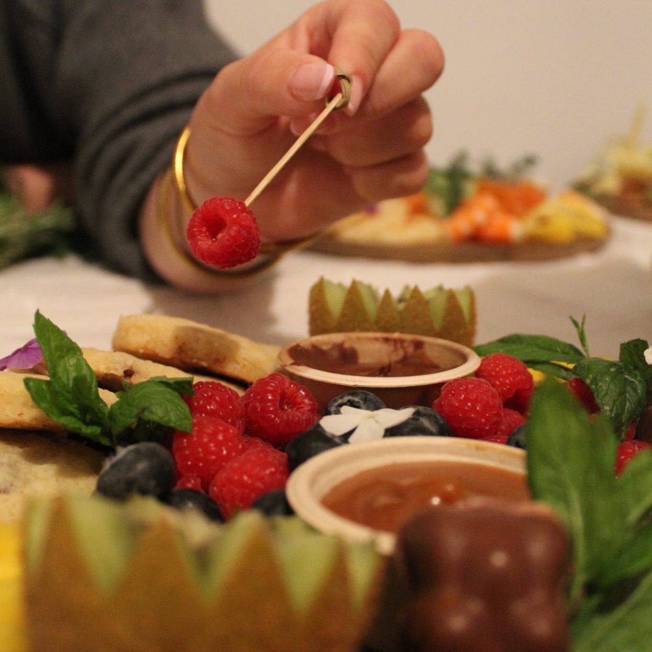 Composition | Planche apéritive sucrée | Fruit, Cookie, Pancake, Guimauve | Pévèle, Lille